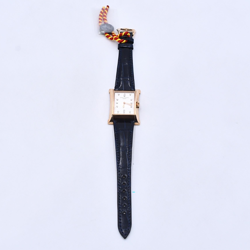 Patek Philippe Pagoda Yellow Gold White Diamond Dial 4900