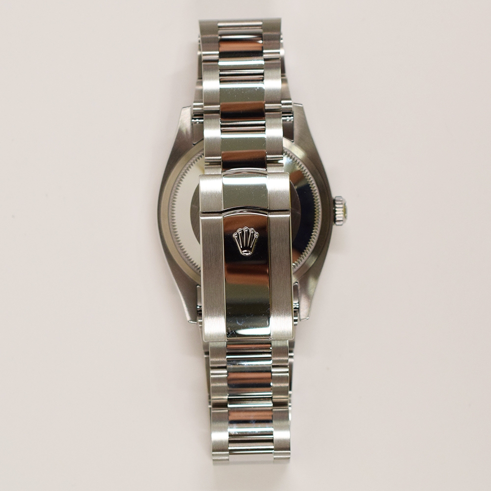 Rolex Datejust 36 Stainless Steel and White Gold Blue Roman Dial 126234