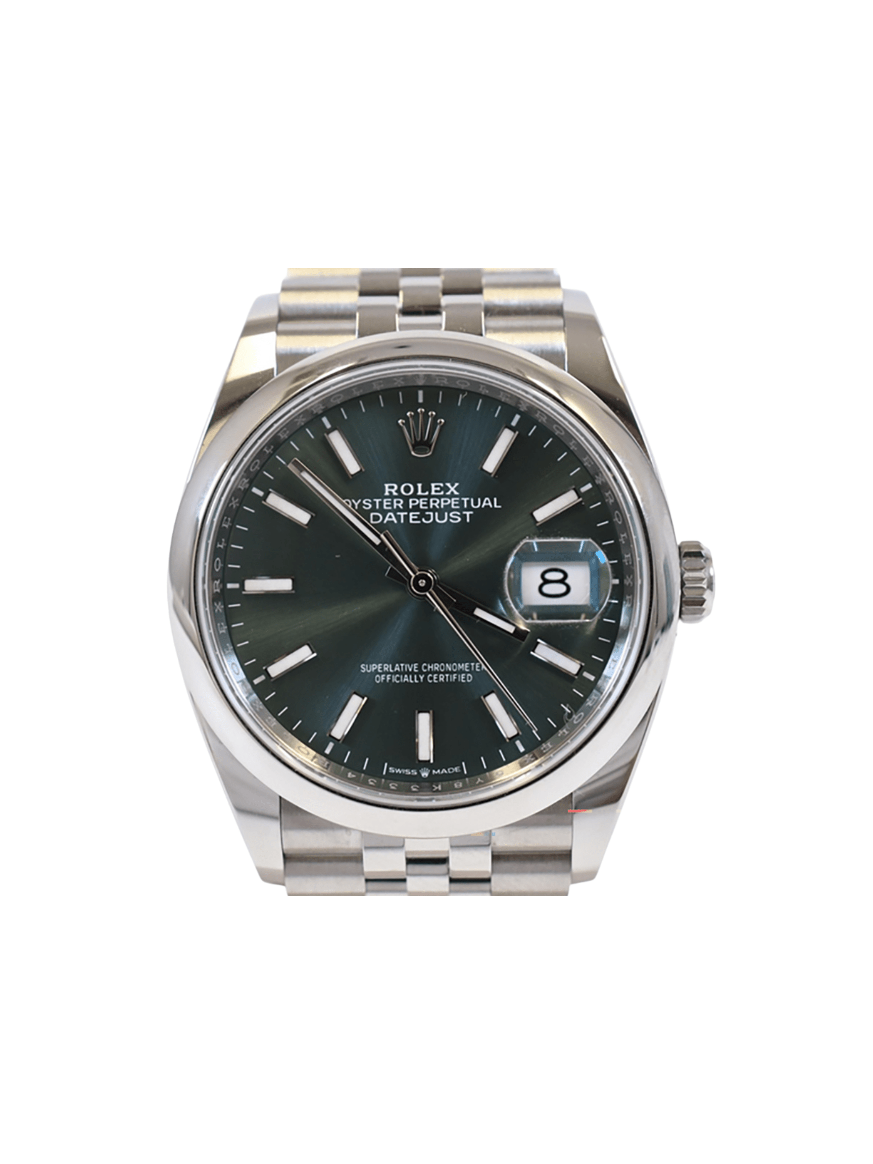 Rolex Datejust 36 Stainless Steel Mint Green Dial 126200