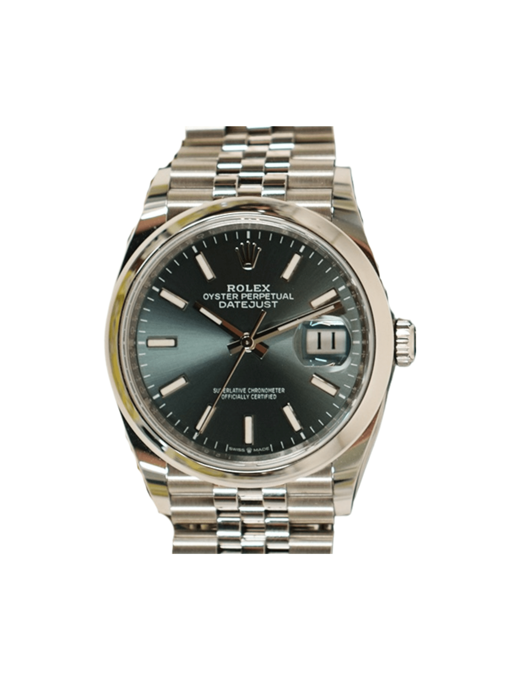 Rolex Datejust 36 Stainless Steel Mint Green Dial 126200