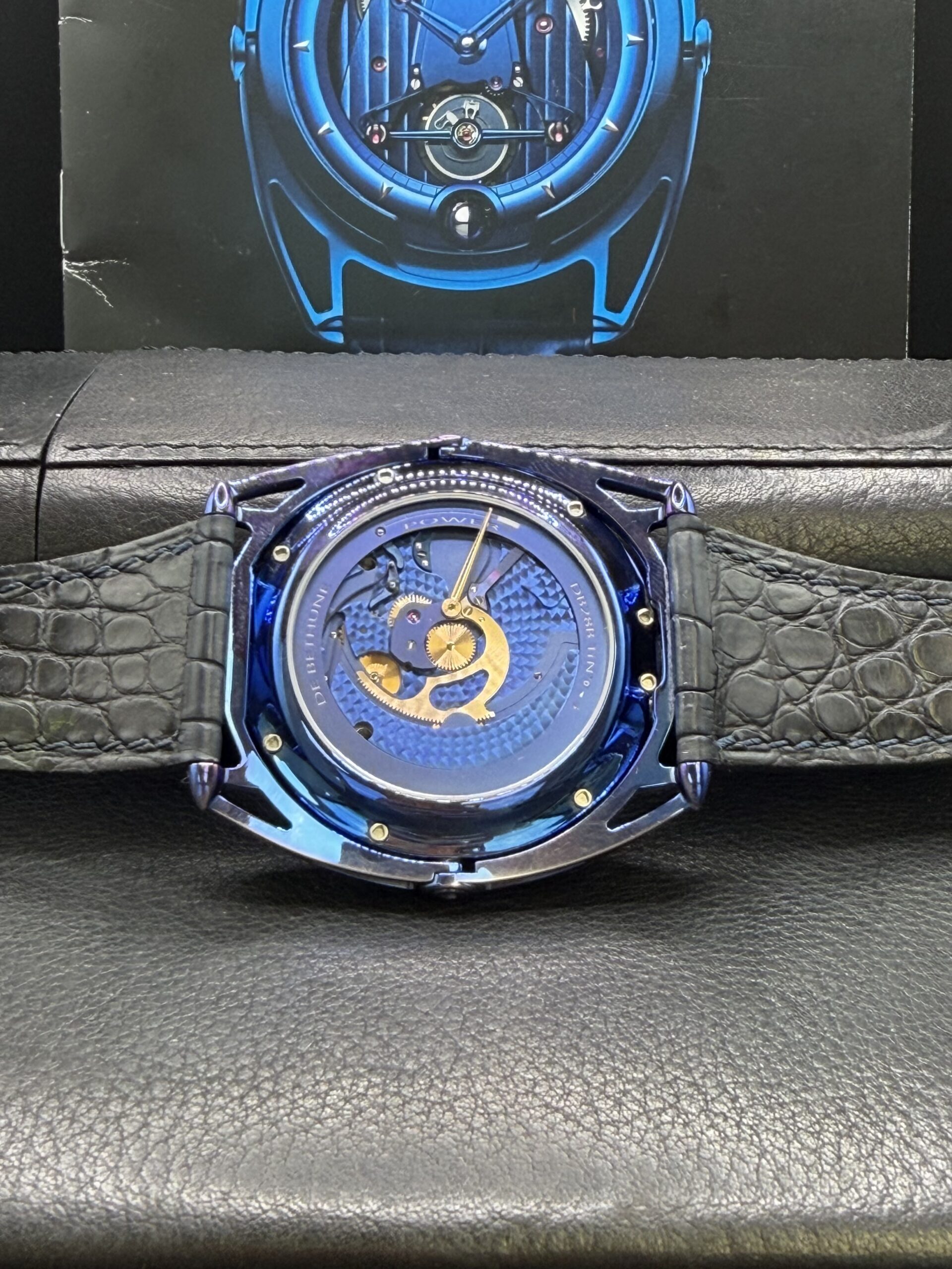 De Bethune Tourbillon "Kind of Blue" Titanium Blue Dial DB28BTIBS