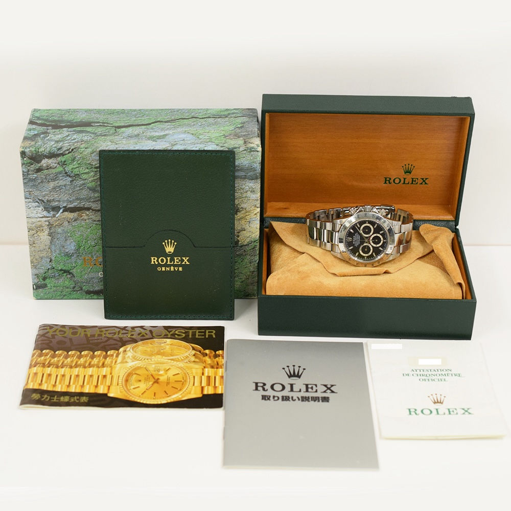 Rolex Daytona Stainless Steel Black Dial 16520