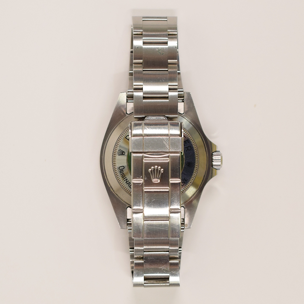 Rolex Sea-Dweller Stainless Steel Aluminum Bezel Black Dial 16600