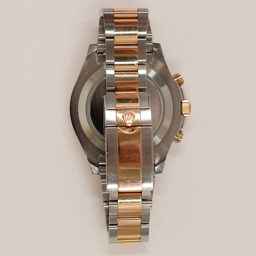 Rolex Yacht-Master II Stainless Steel and Rose Gold White Dial 116681