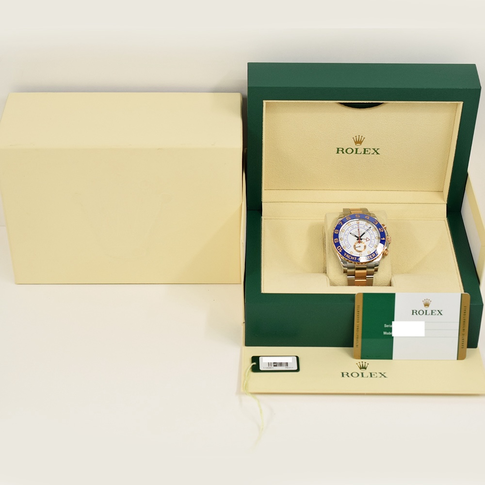 Rolex Yacht-Master II Stainless Steel and Rose Gold White Dial 116681