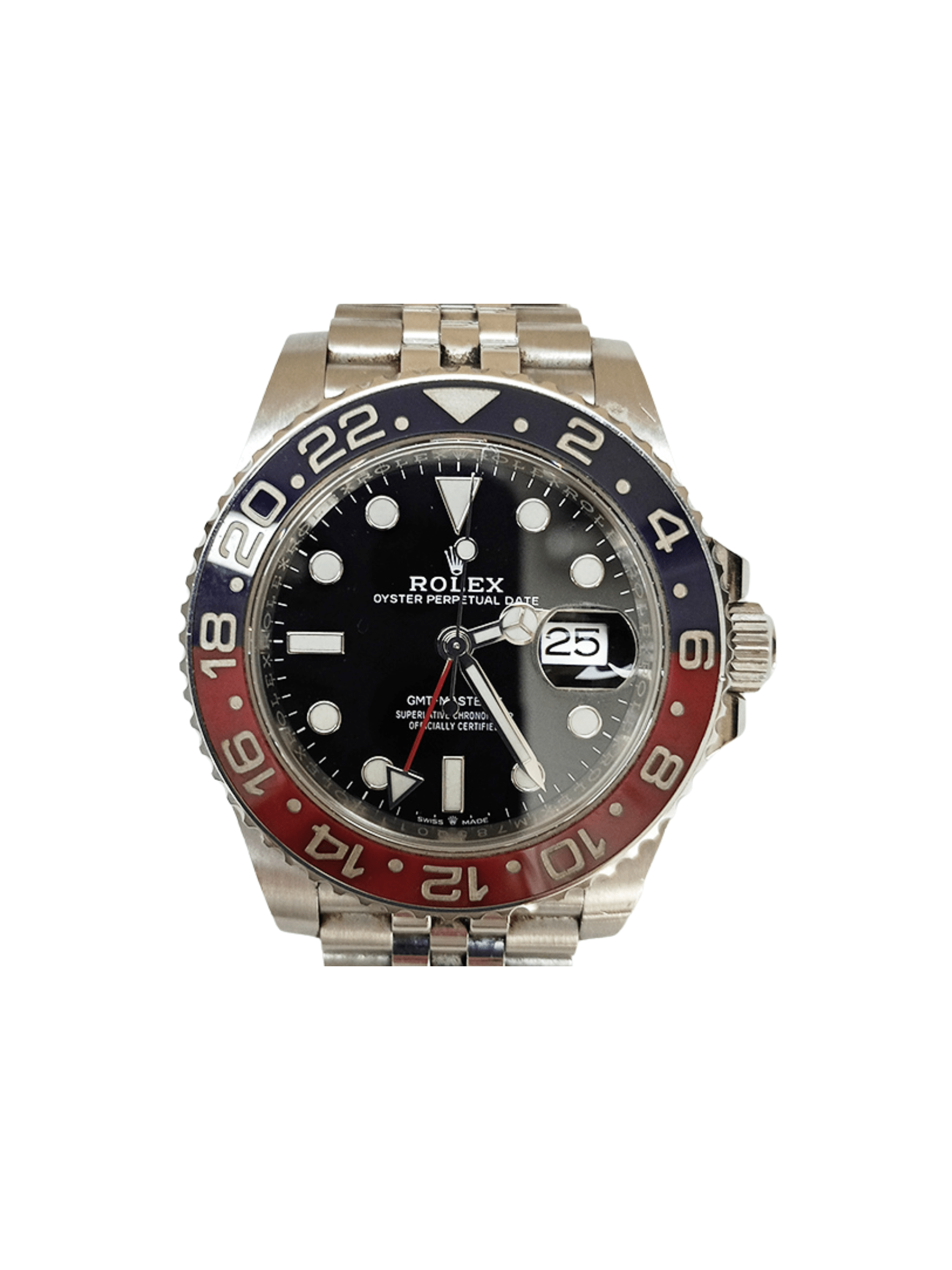 Rolex GMT-Master II "Pepsi" Stainless Steel Black Dial 126710BLRO