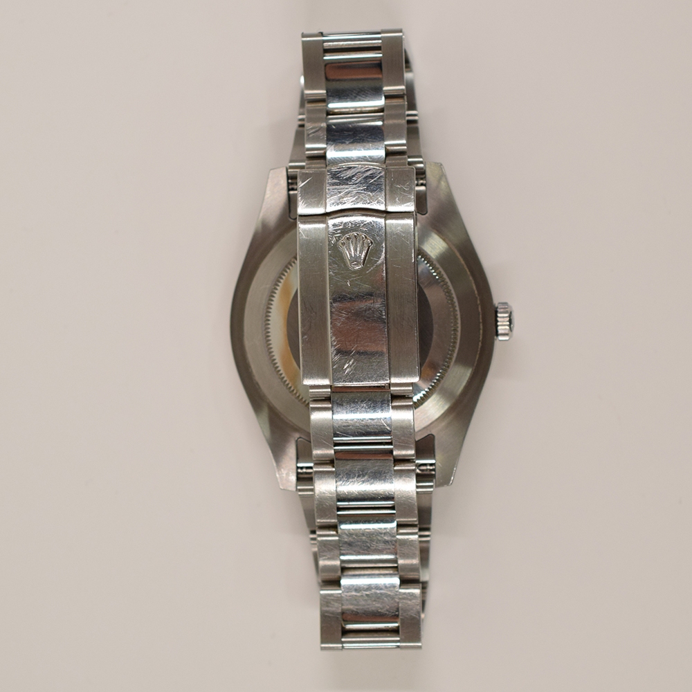 Rolex Datejust II Stainless Steel and White Gold Blue Dial 116334