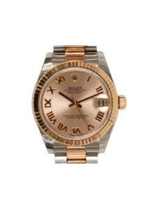 Rolex Datejust 31 Stainless Steel and Rose Gold Pink Roman Dial 178271