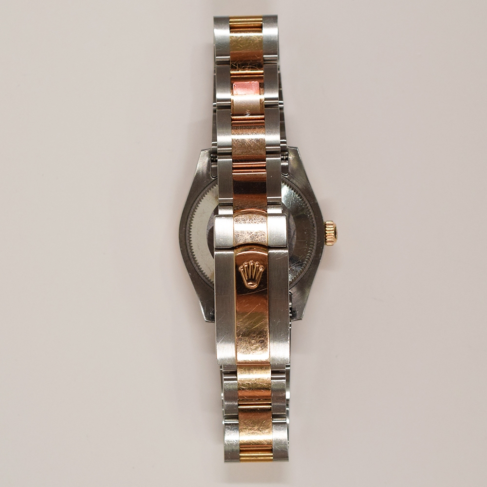 Rolex Datejust 31 Stainless Steel and Rose Gold Pink Roman Dial 178271