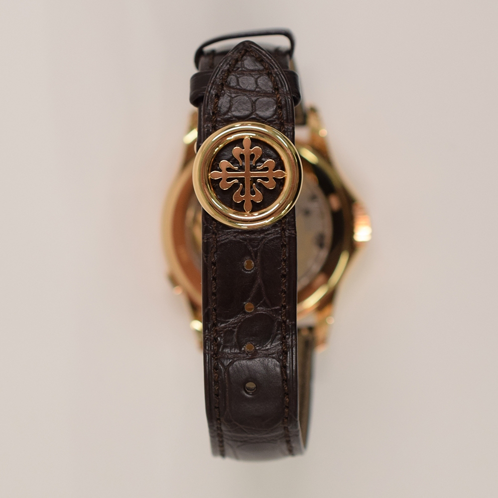 Patek Philippe World Time Complications Yellow Gold Enamel Dial 5131R-011