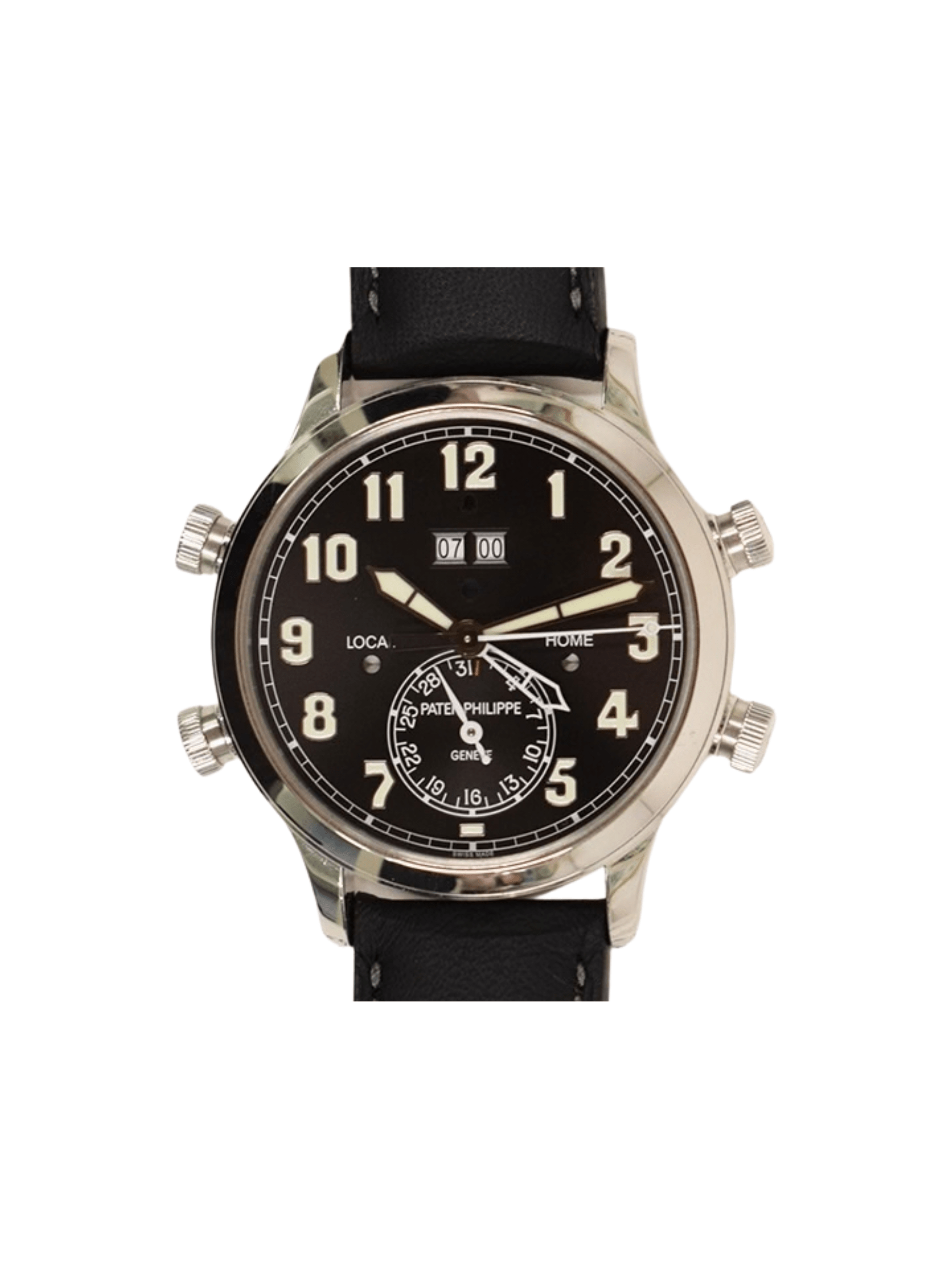 Patek Philippe Grand Complications Platinum Black Arabic Dial 5520P-001