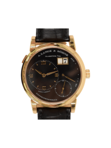 A. Lange & Söhne Lange 1 Rose Gold Black Dial 101.031