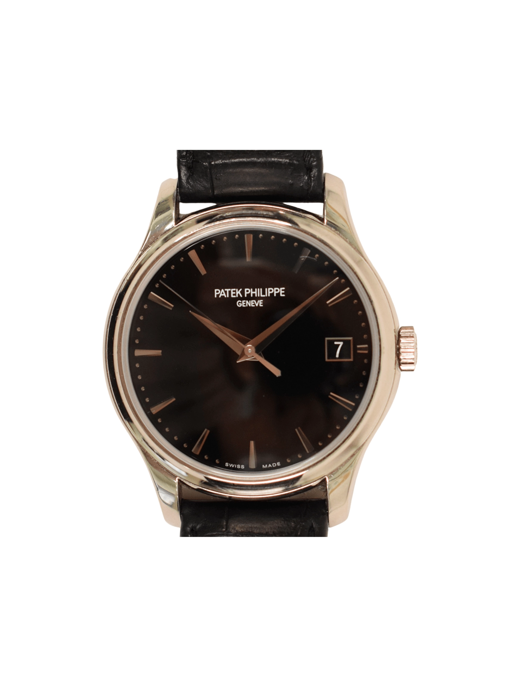 Patek Philippe Calatrava White Gold Black Dial 5227G-010