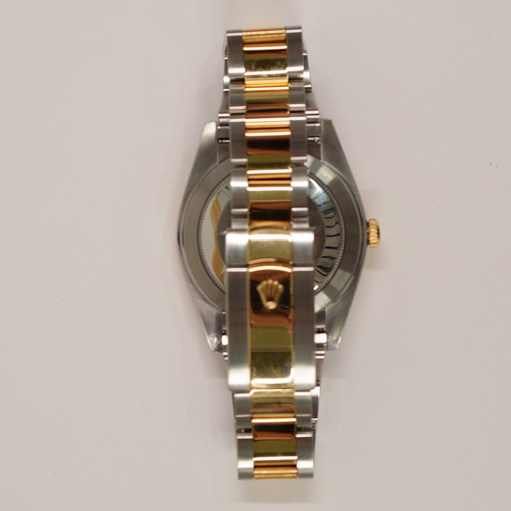 Rolex Datejust 41 Stainless Steel and Yellow Gold Mother of Pearl Diamond Dial 126333G