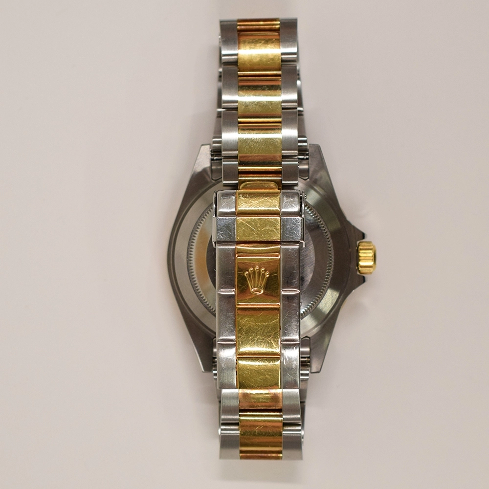 Rolex Submariner Date Stainless Steel and Yellow Gold Blue Dial 16613
