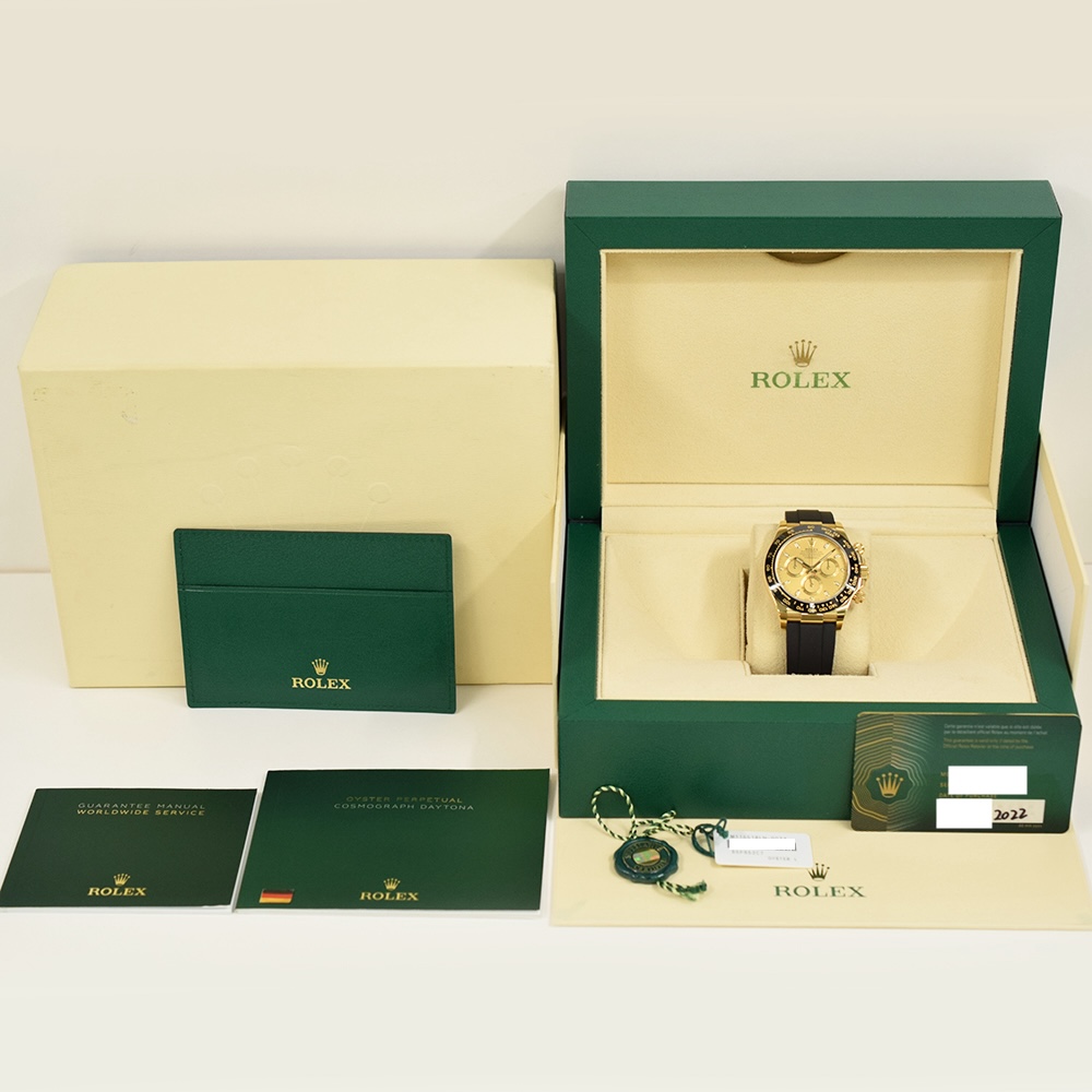 Rolex Daytona Yellow Gold Champagne Dial 116518LN