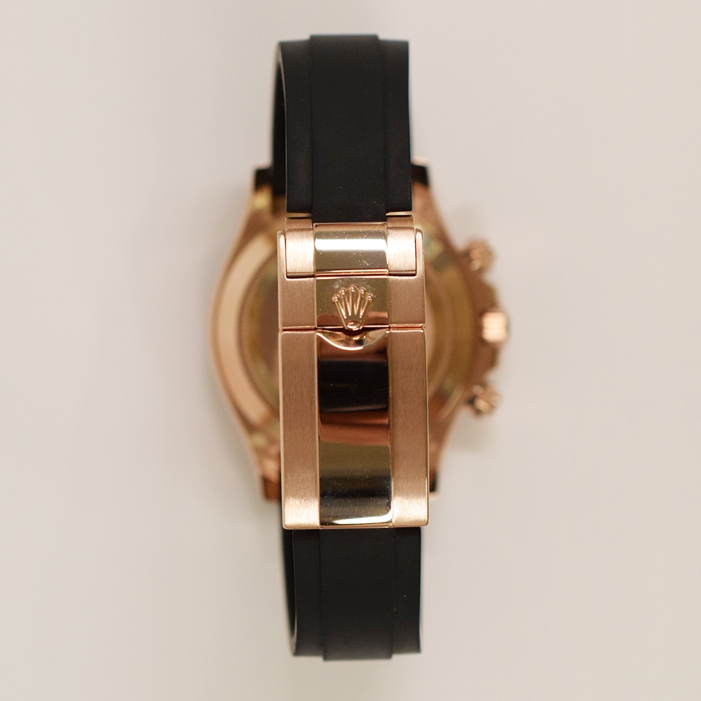 Rolex Daytona Rose Gold Black Diamond Dial 116515LN