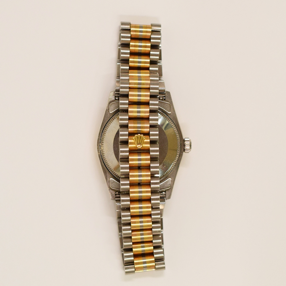 Rolex Datejust Stainless Steel and Yellow Gold Champagne Diamond Dial 68279BIC