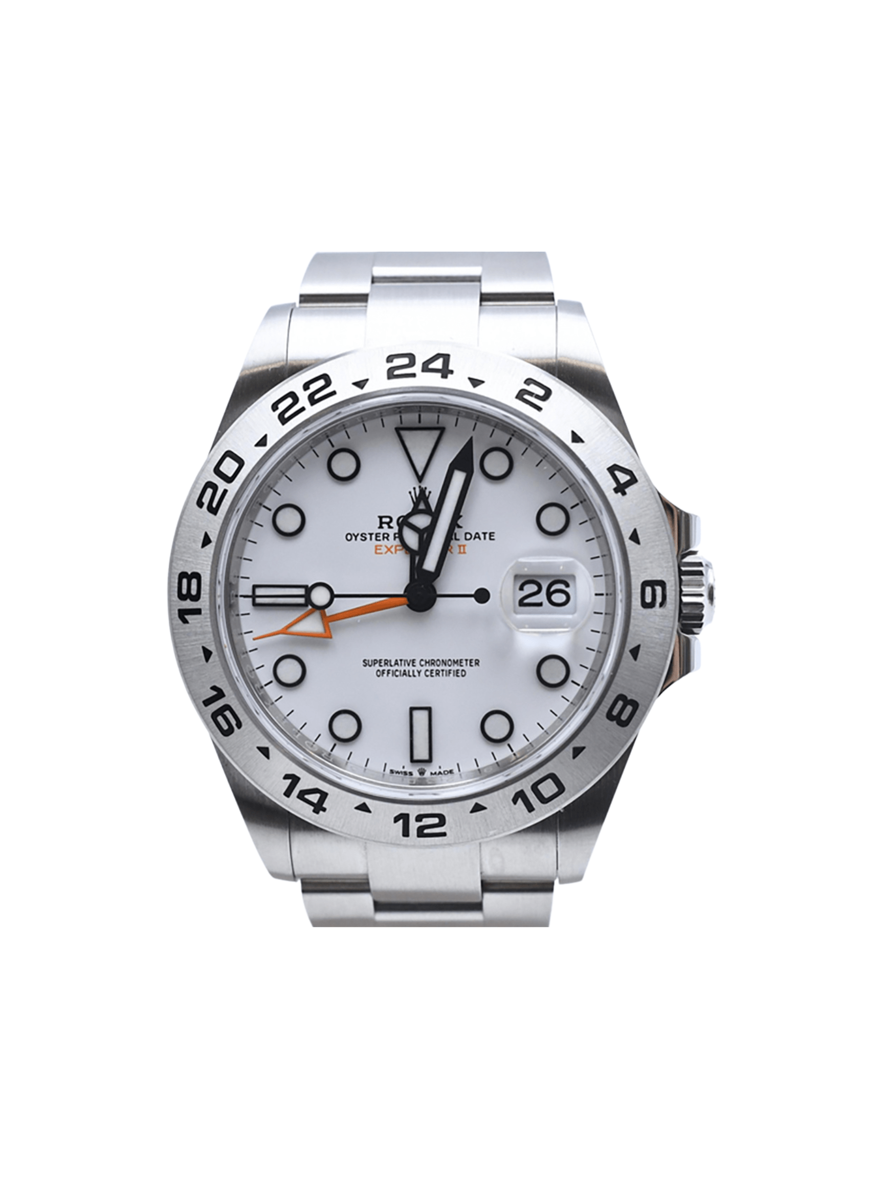 Rolex Explorer II Stainless Steel White Dial 226570