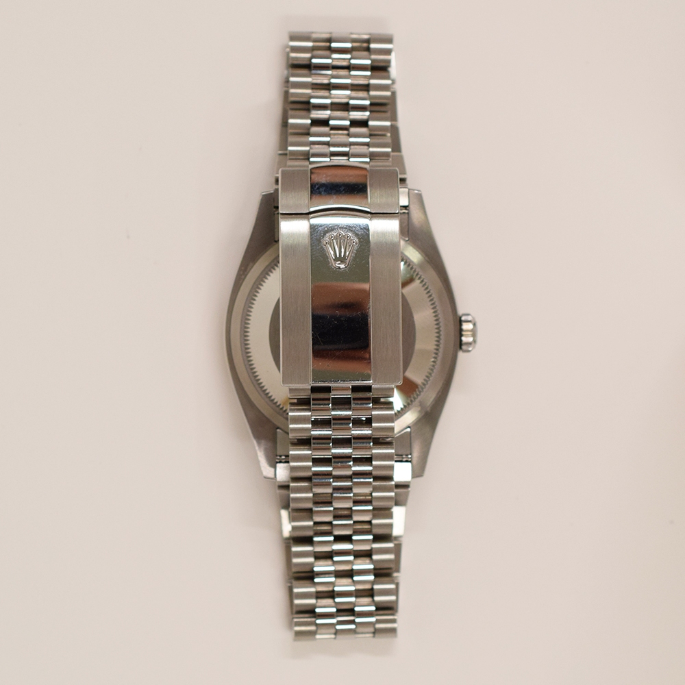 Rolex Datejust 36 Stainless Steel and White Gold Mint Green Dial 126234