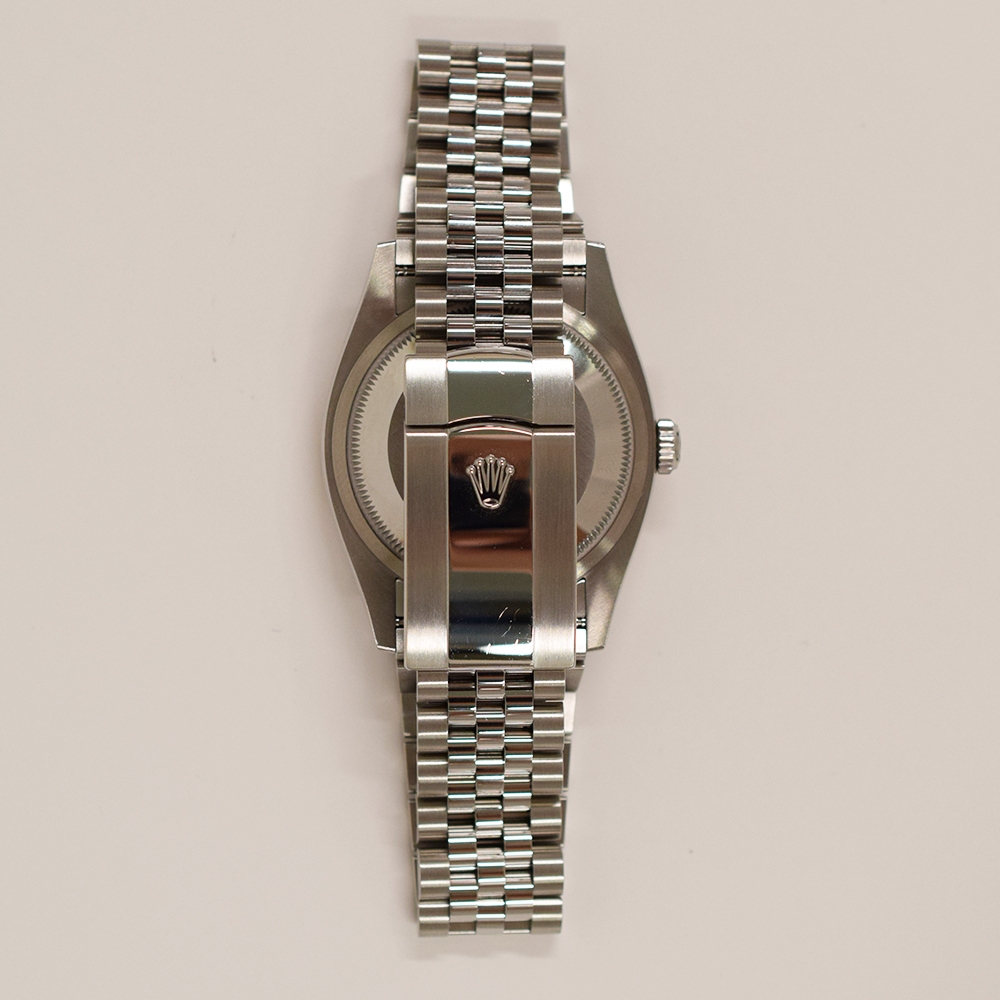 Rolex Datejust 36 Stainless Steel and White Gold Mint Green Dial 126234