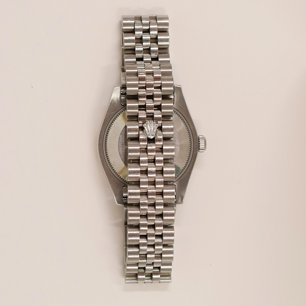 Rolex Datejust Stainless Steel and White Gold White Roman Dial 178274