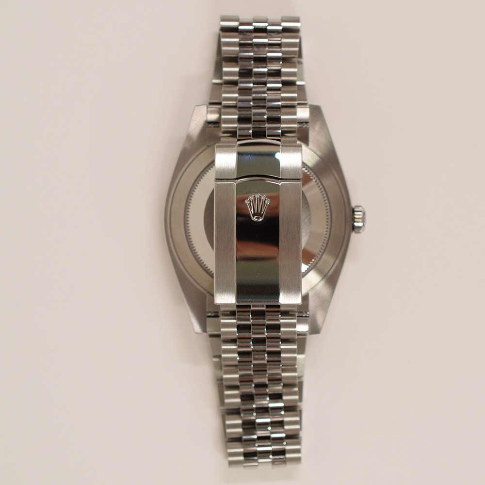 Rolex Datejust Stainless Steel and White Gold Slate Dial 126334