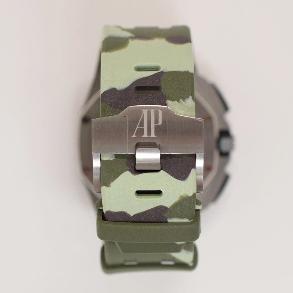 Audemars Piguet Royal Oak Offshore Chronograph Stainless Steel Green Dial 26400SO.OO.A055CA.01