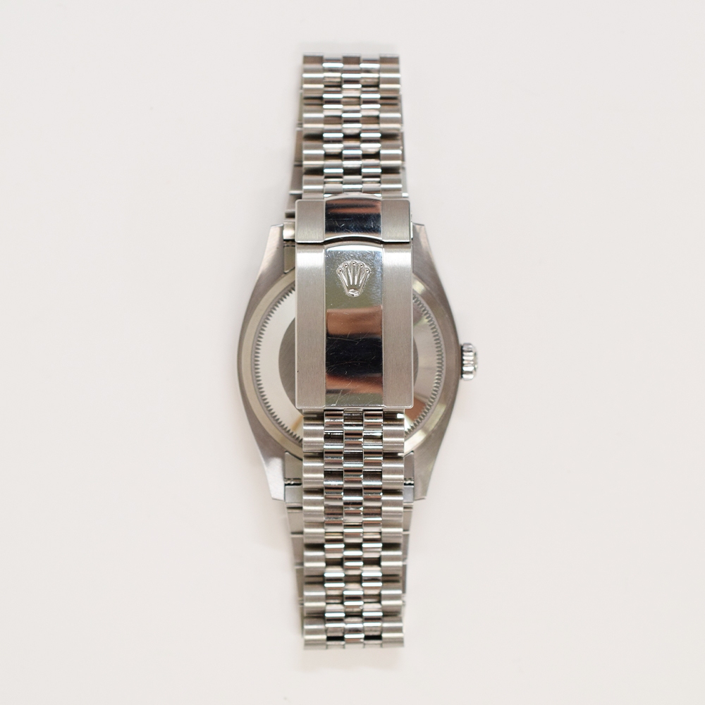 Rolex Datejust 36 Stainless Steel and White Gold Blue Diamond Dial 126234G