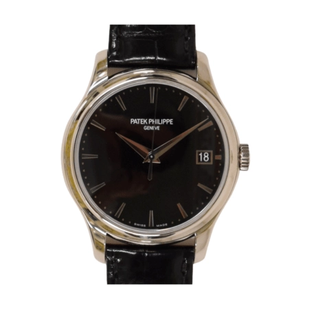Patek Philippe Calatrava White Gold Black Dial 5227G-010