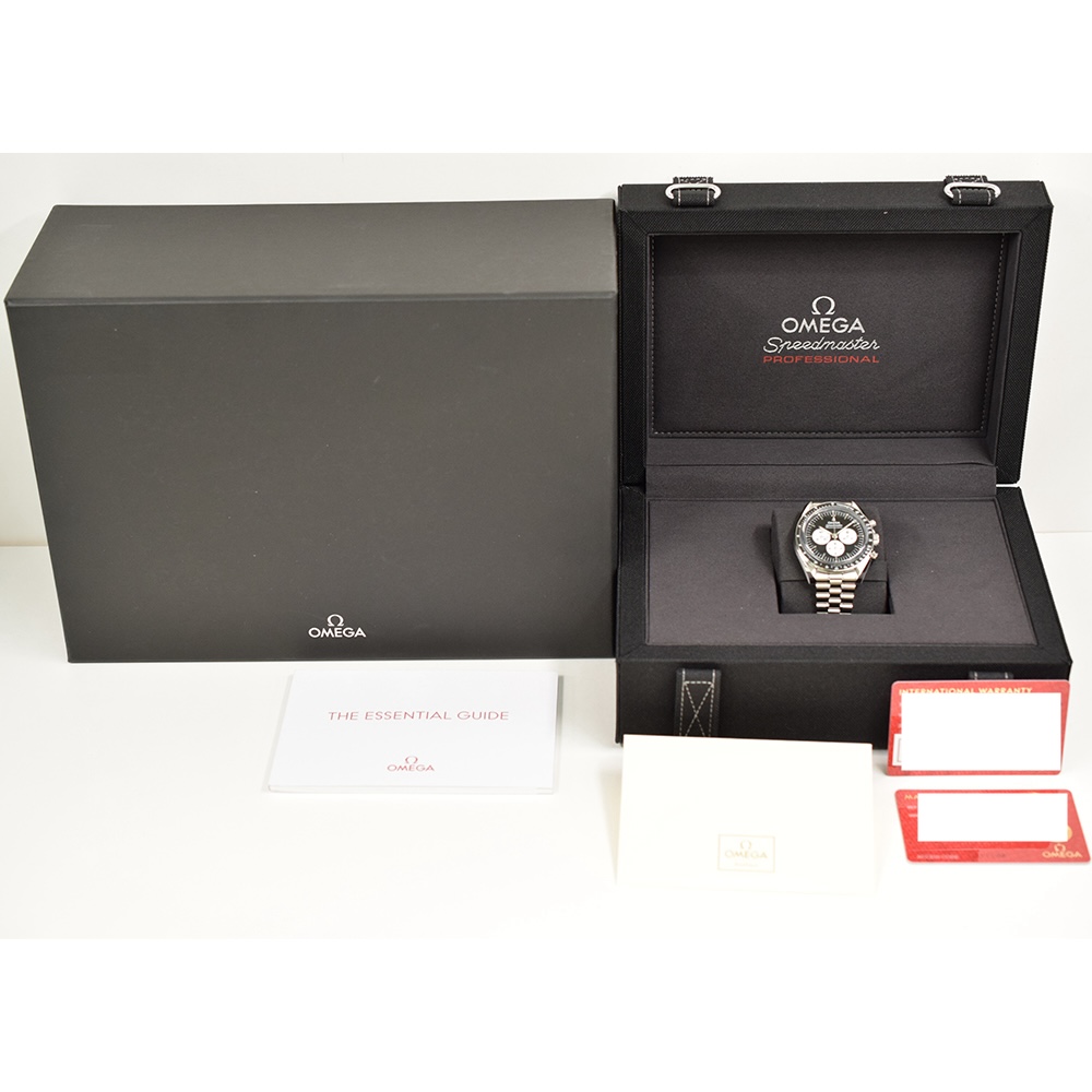 Omega Speedmaster Moonwatch Stainless Steel Black Dial 310.30.42.50.01.004