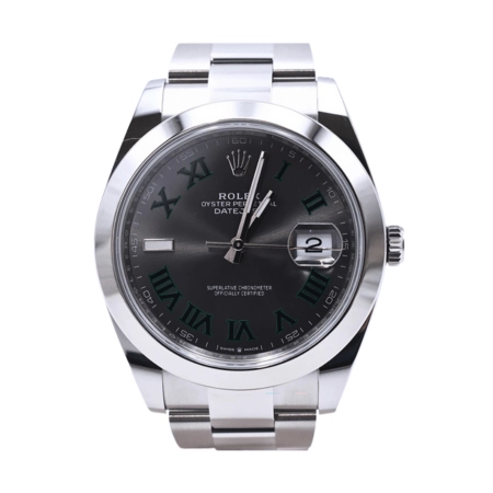 Rolex Datejust 36 Stainless Steel Wimbledon Roman Dial 126200