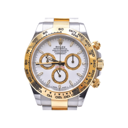 Rolex Daytona Stainless Steel and Yellow Gold White Dial 126503