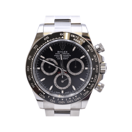 Rolex Daytona Stainless Steel Black Dial 126500LN