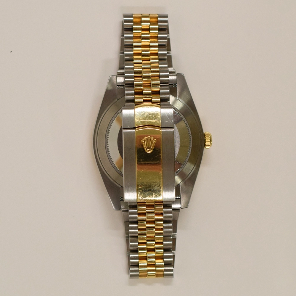 Rolex Datejust 41 Stainless Steel and Yellow Gold Black Stick Dial 126333