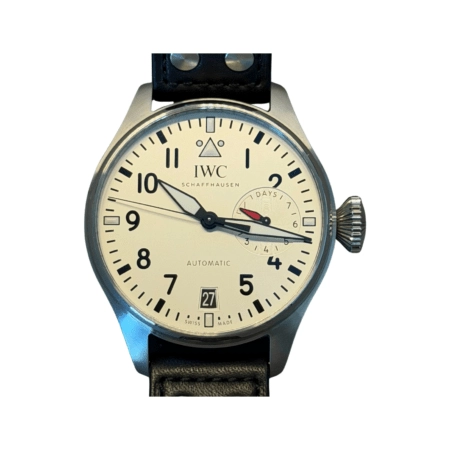 IWC Big Pilot's "Las Vegas" 46 Stainless Steel White Arabic Dial IW501014