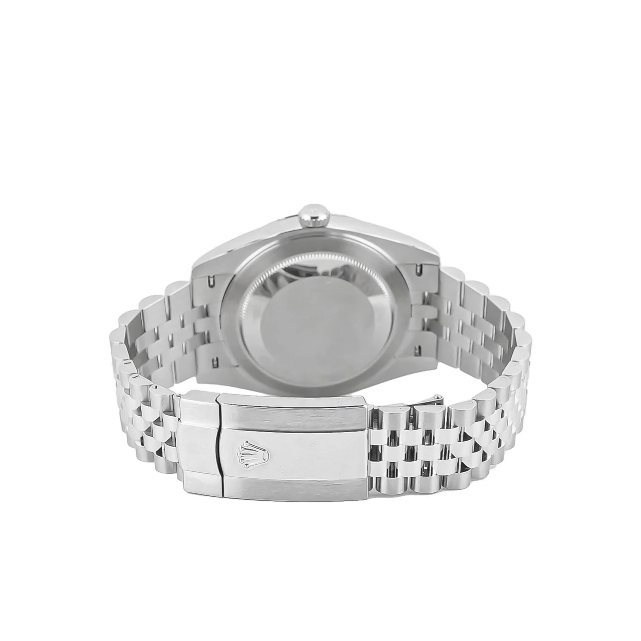 Rolex Datejust Stainless Steel and White Gold Silver Stick Dial 126334