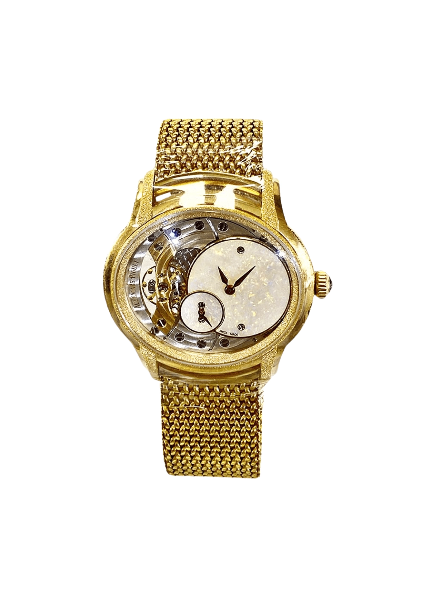 Audemars Piguet Millenary Frosted Rose Gold and Opal Dial 77244OR.GG.1272OR