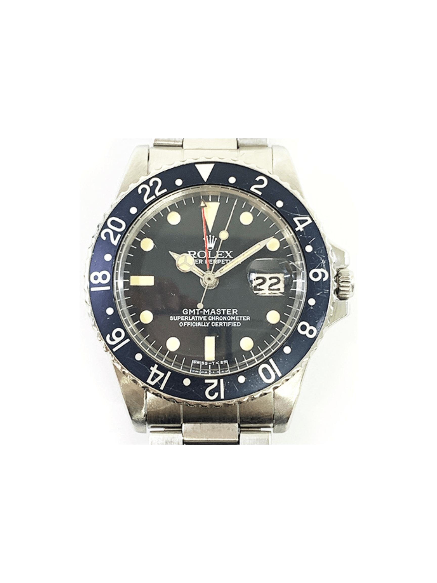 Rolex GMT-Master Stainless Steel Black Dial 1675