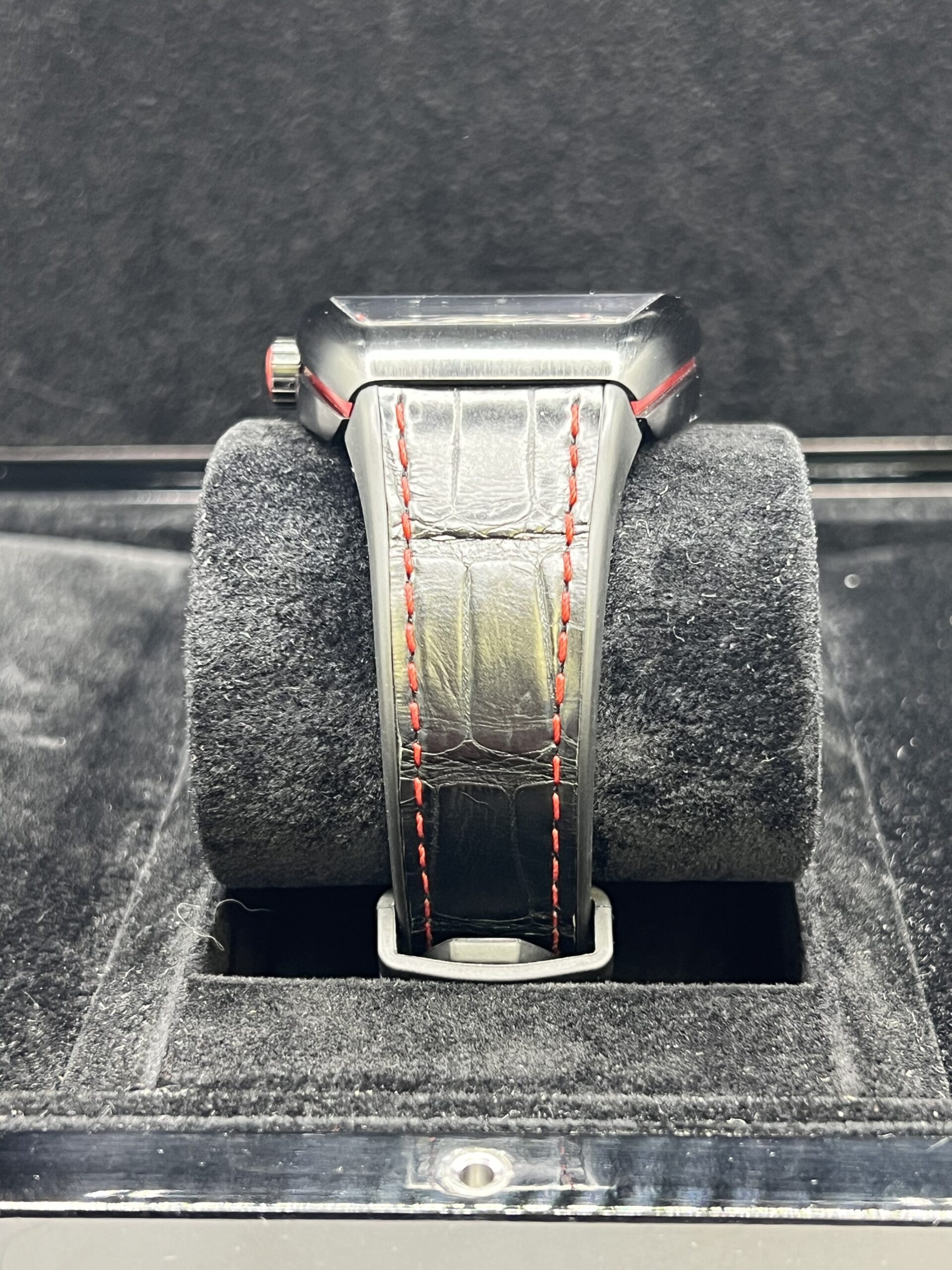 Franck Muller Vanguard Titanium Black and Red Dial V41 SC DT TT NR BR ER - Image 2