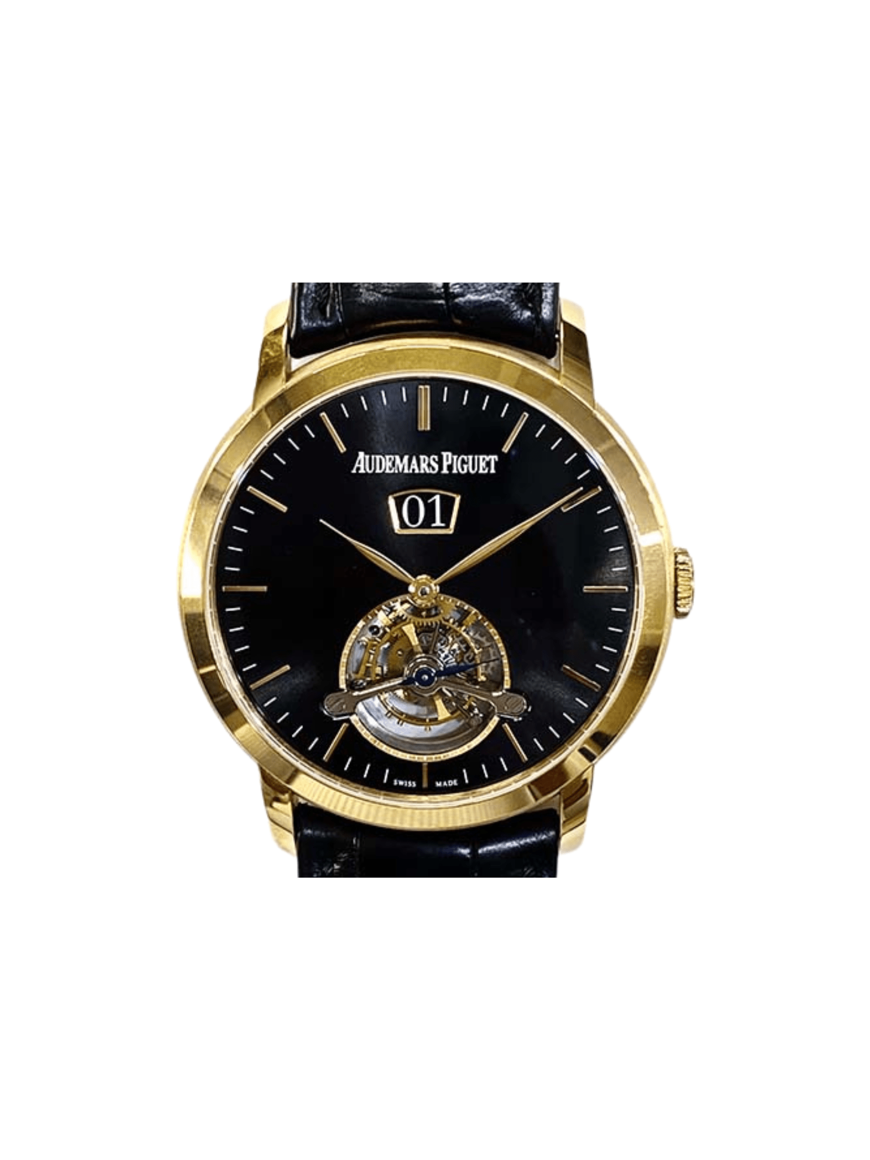 Audemars Piguet Jules Audemars Tourbillon Grande Date Rose Gold Black Dial 26559OR.OO.D002CR.01