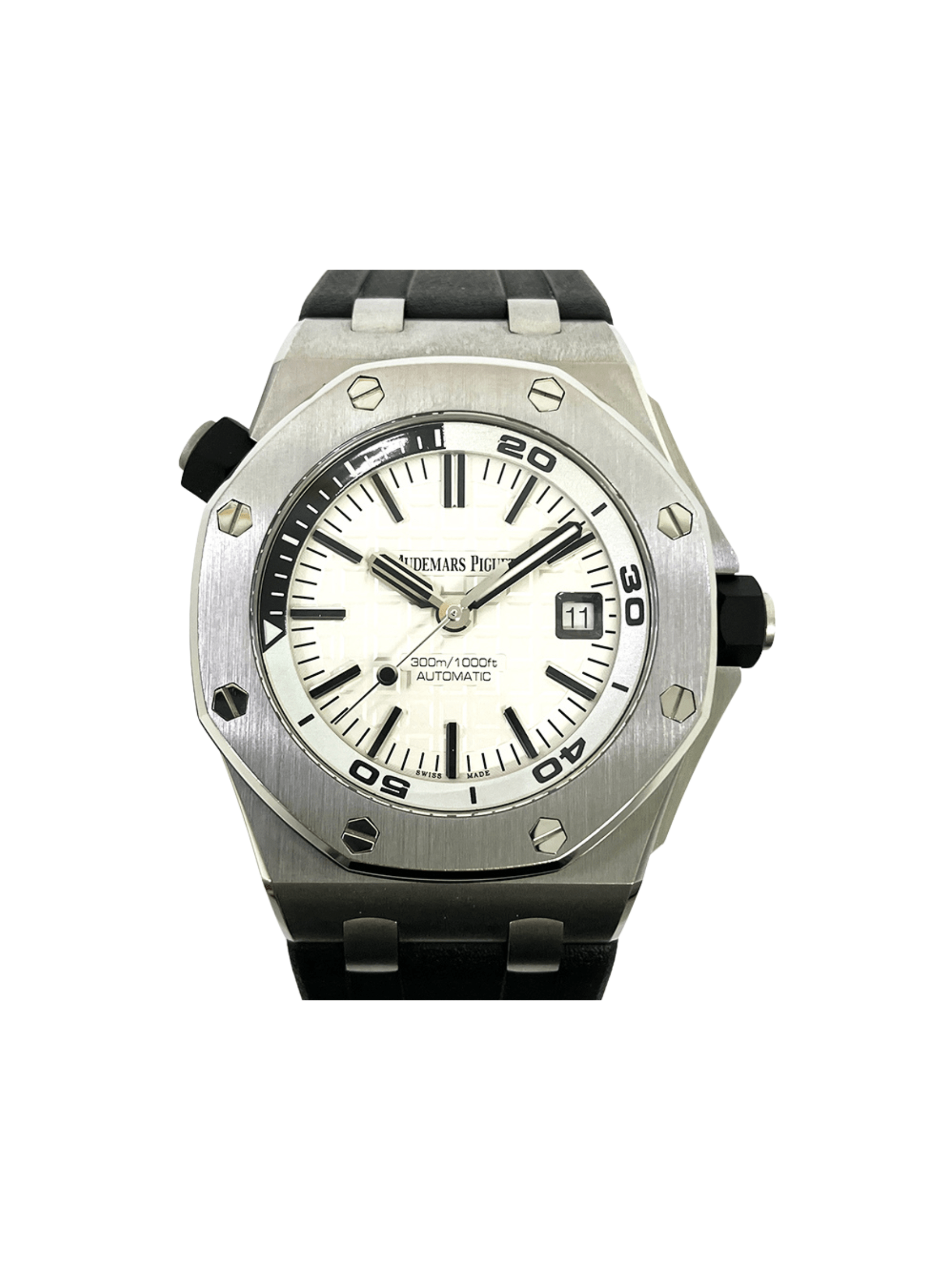 Audemars Piguet Royal Oak White Dial 15710ST.OO.A002CA.02 Bracelet