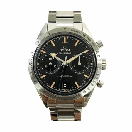 Omega Speedmaster Master Chronometer Chronograph Stainless Steel Black Dial 332.10.41.51.01.00