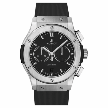 Hublot Classic Fusion Chronograph Black Dial 541.NX.1171.RX Bracelet