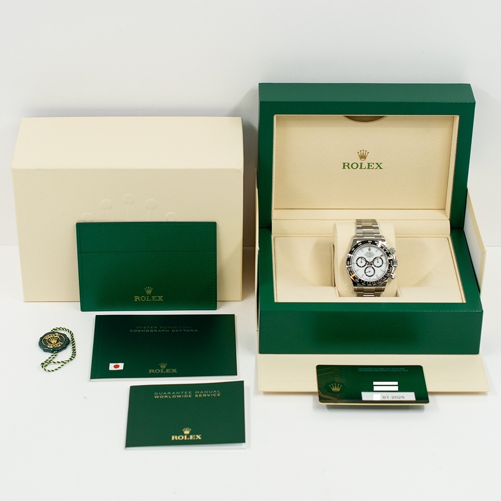 Rolex Daytona Stainless Steel White Dial 126500LN Bracelet
