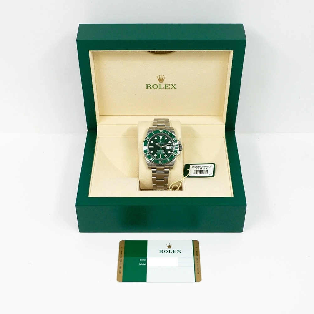 Rolex Submariner Date Stainless Steel "Hulk" Dial 116610LV