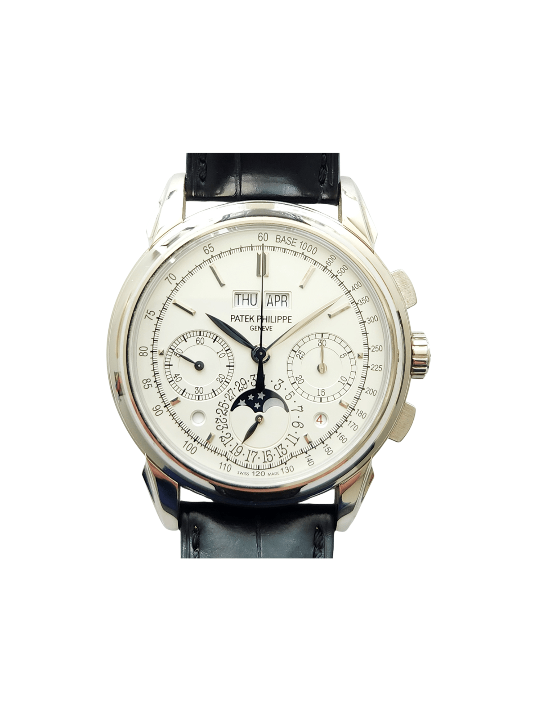 Patek Philippe Grand Complications Chronograph White Gold White Dial 5270G-013