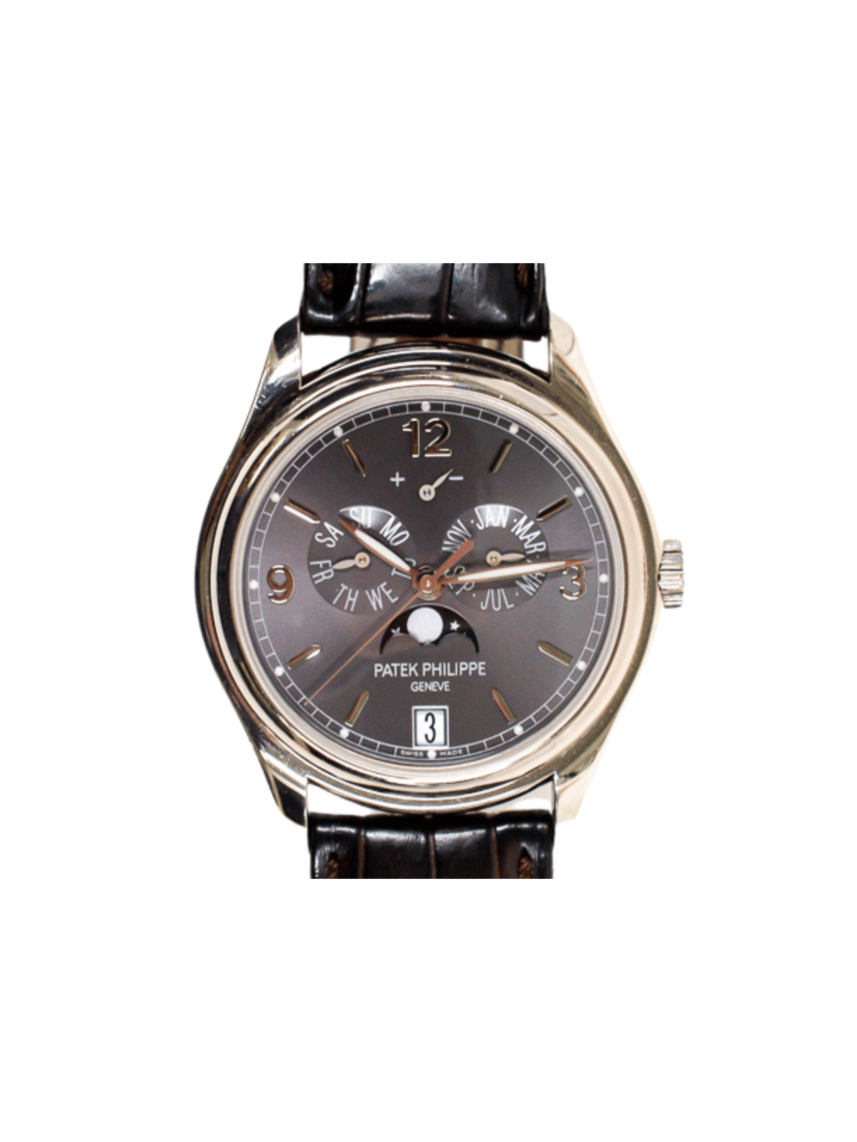 Patek Philippe Annual Calendar White Gold Grey Dial 5146G-010