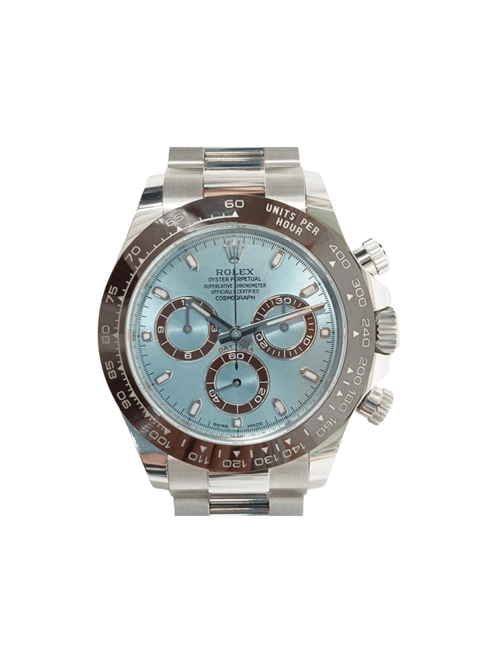 Rolex Daytona Platinum Ice Blue Dial 116506