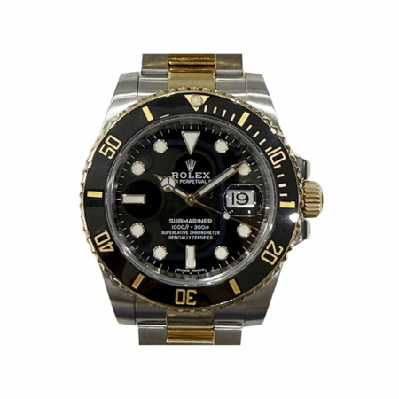 Rolex Submariner Date Black Bezel Stainless Steel/Yellow Gold Black Dial 116613LN